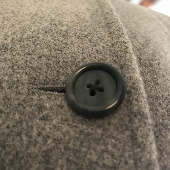 J. Crew Wool Gray Peacoat - Size XSP / XS Petite - Picture 13 of 14